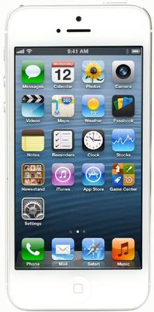 Смартфон Apple iPhone 5 64Gb White & Silver - Белая Калитва