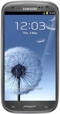 Смартфон Samsung Galaxy S3 GT-I9300 16Gb Titanium grey - Белая Калитва